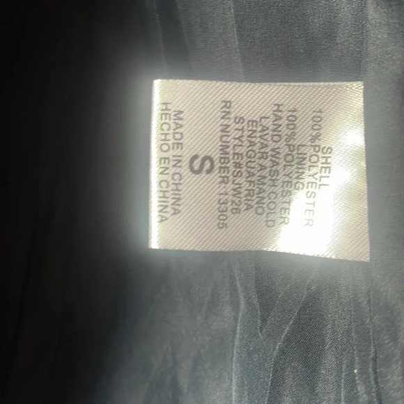 San Joy nautical striped quilted vest small - Picture 4 of 6